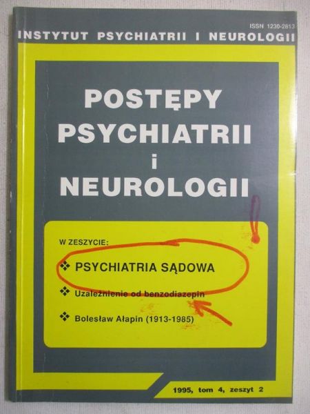 Postępy psychiatrii i neurologii