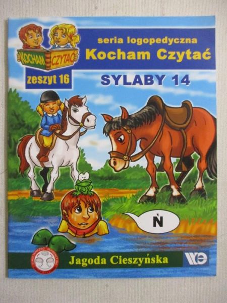 Seria logopedyczna Kocham Czytać, zeszyt 16
