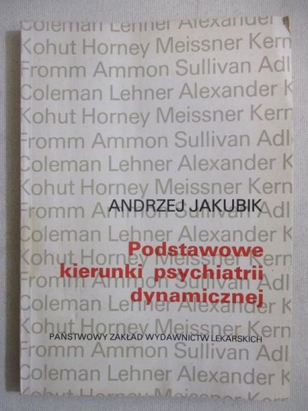 Podstawowe kierunki psychiatrii dynamicznej