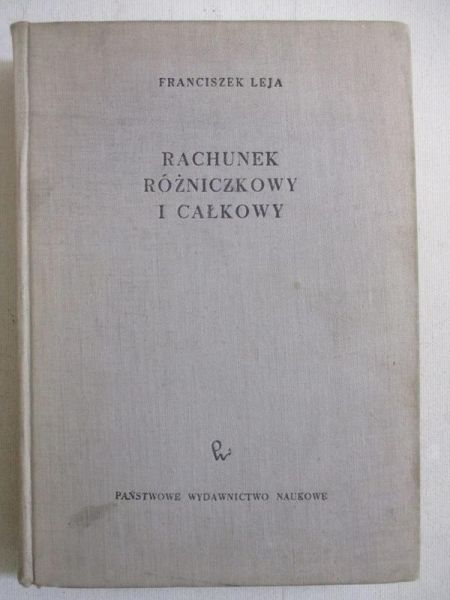 Rachunek różniczkowy i całkowy