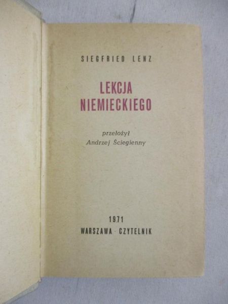 Lekcja niemieckiego