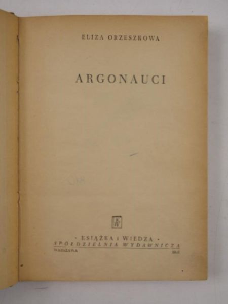 Argonauci, Tom XXX