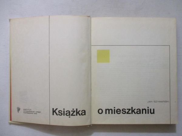 Książka o mieszkaniu
