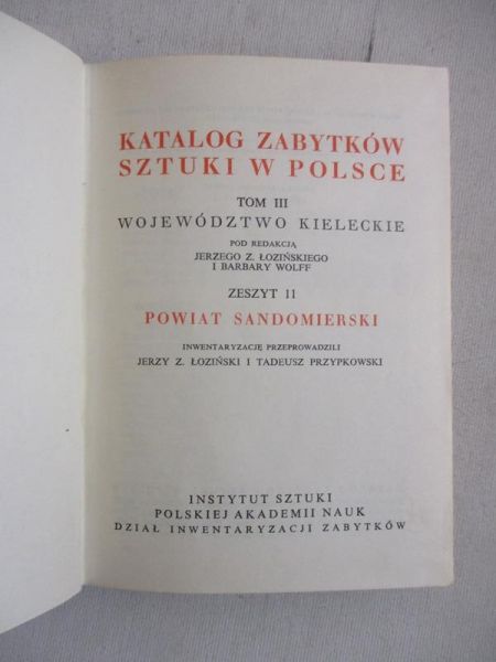 Katalog zabytków sztuki w Polsce