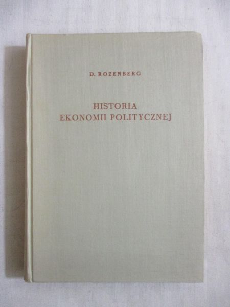 Historia ekonomii politycznej