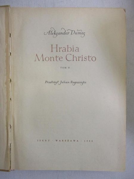Hrabia Monte Christo. Tom II