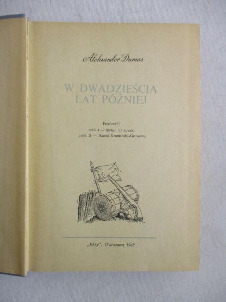 Dumas Aleksander - W dwadzieścia lat później