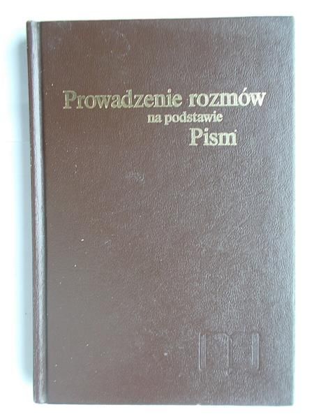 Prowadzenie rozmów na podstawie Pism