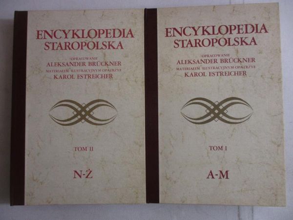 Encyklopedia staropolska, Tom I - II, reprint 1937 r.