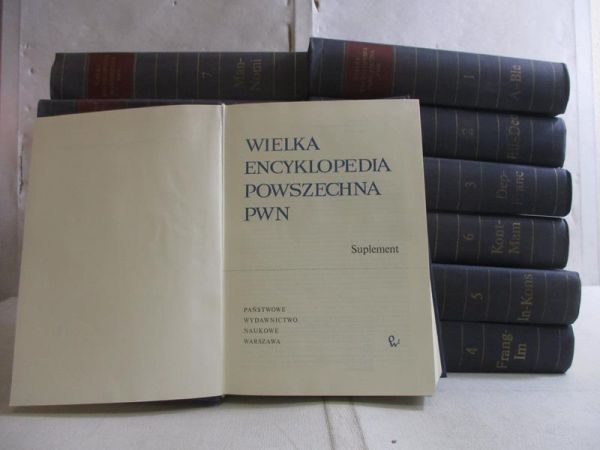 Wielka Encyklopedia Powszechna PWN, 13 tomów, komplet