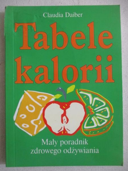 Daiber Claudia - Tabele kalorii