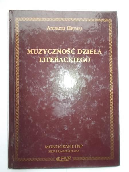 Muzyczność dzieła literackiego