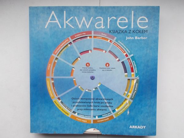 Akwarele. Książka z kołem