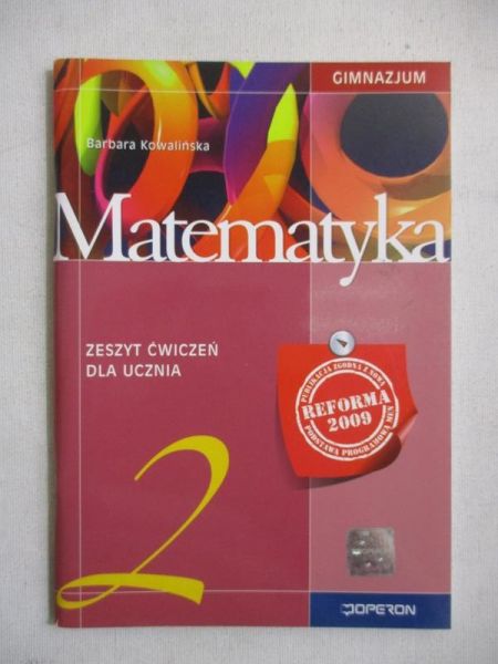 Matematyka. Zeszyt ćwiczeń dla ucznia