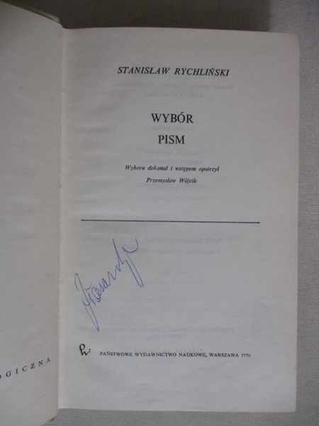 Wybór pism