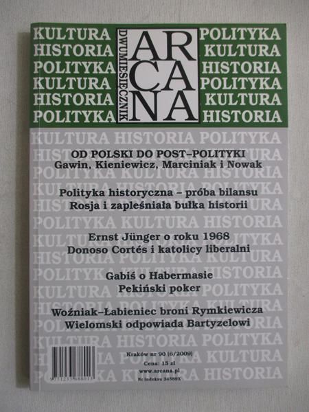Dwumiesięcznik Arcana nr 90 (6/2009)