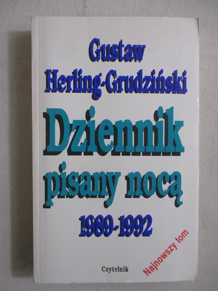 Dziennik pisany nocą 1989-1992
