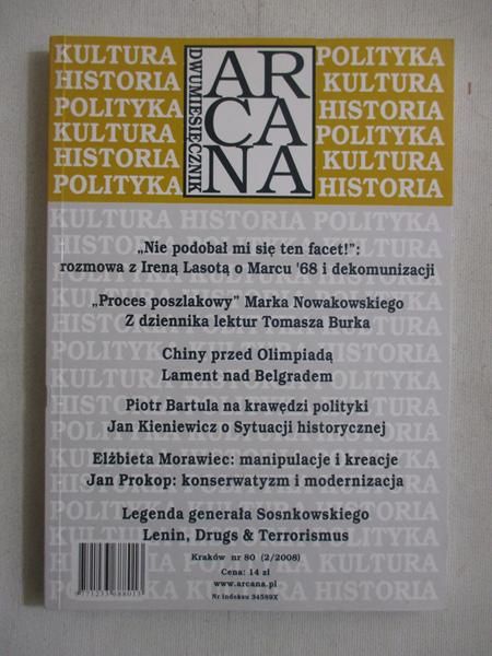 Dwumiesięcznik Arcana nr 80 (2/2008)