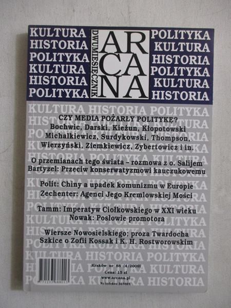 Dwumiesięcznik Arcana nr 88 (4/2009)