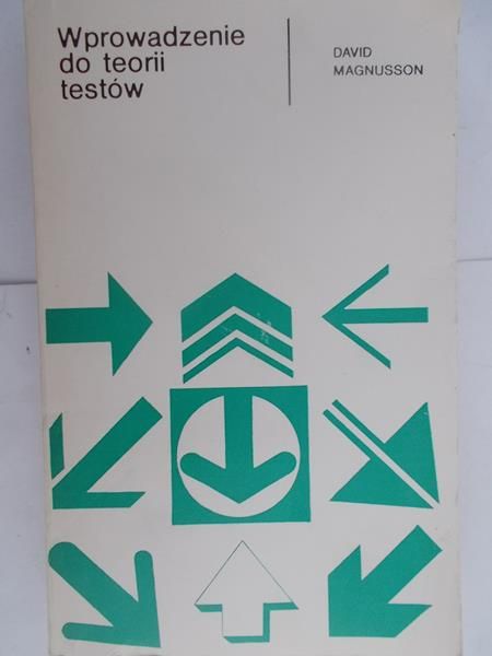 Magnusson David - Wprowadzenie do teorii testów