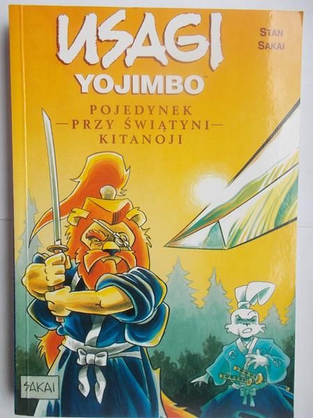 Usagi Yojimbo Pojedynek przy świątyni Kitanoji