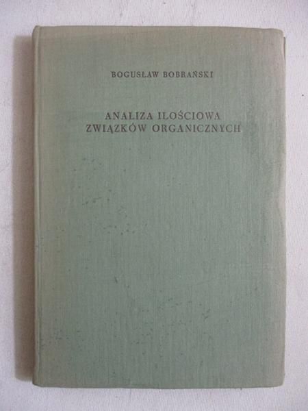 Analiza ilościowa związków organicznych
