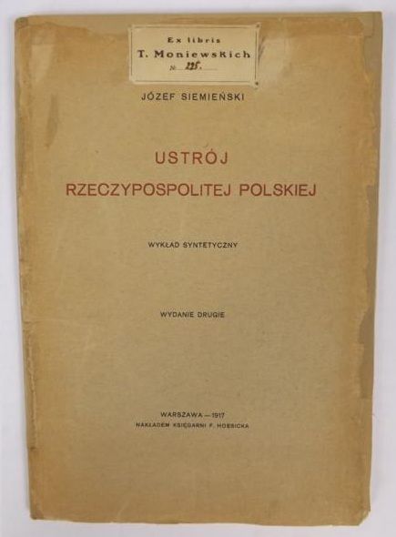 Ustrój Rzeczypospolitej Polskiej, 1917 r.