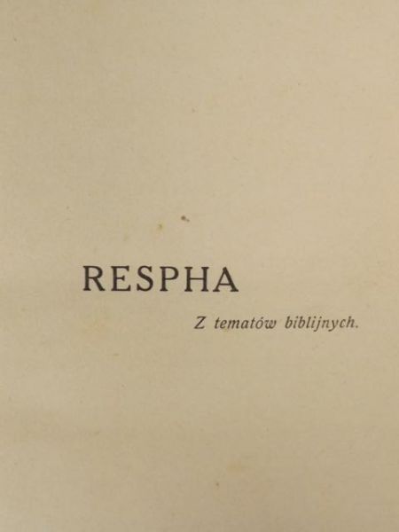 Respha, 1916 r.