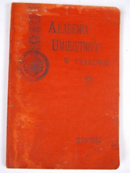 Akademia Umiejętności w Krakowie, 1894 r.