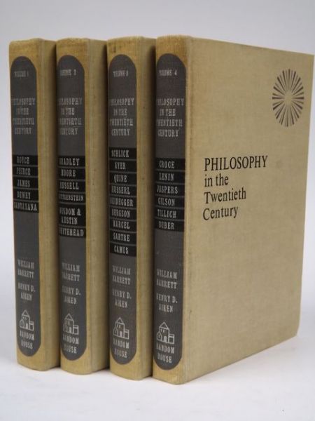 Barrett William - Philosophy in the Twentieth Century, V. I-IV