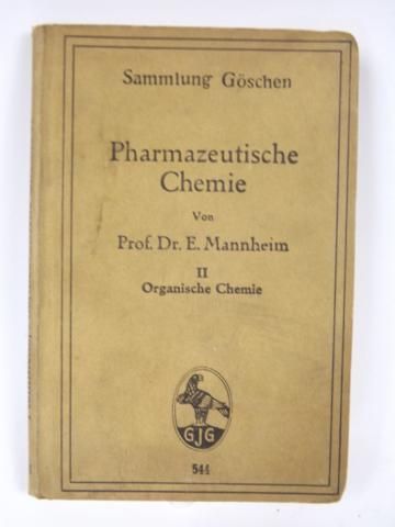 Pharmazeutische Chemie, 1921 r.
