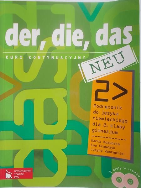Der die das neu 2 Kurs kontynuacyjny + 2 CD
