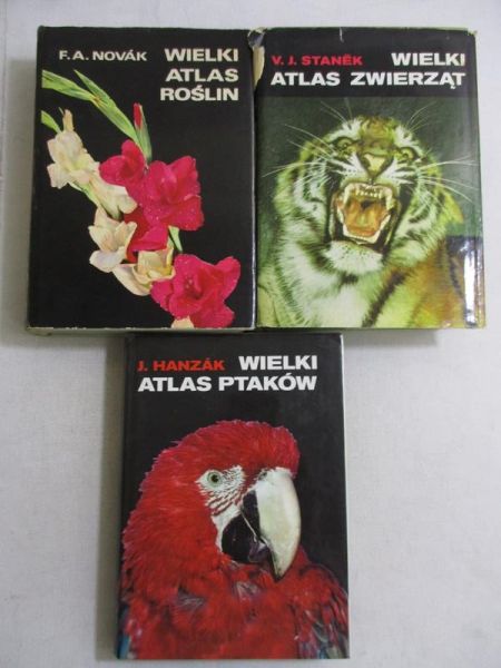 Wielki Atlas Zwierząt   Roślin  Ptaków
