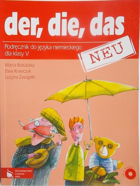 Der, die, das. Podręcznik do języka niemieckiego dla klasy V + CD