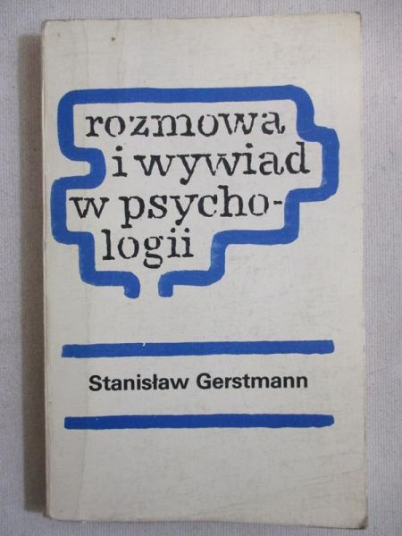Rozmowa i wywiad w psychologii