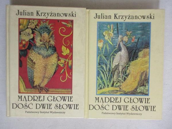 Mądrej głowie dość dwie słowie. Tom 1-2