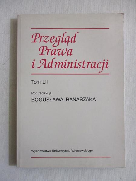 Przegląd prawa i administracji