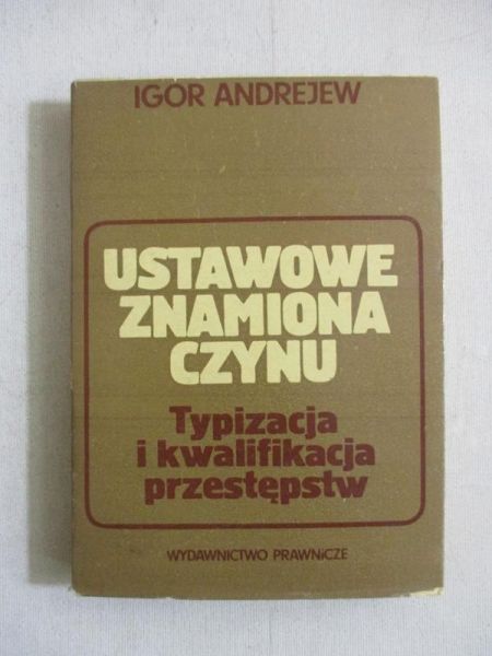 Ustawowe znamiona czynu