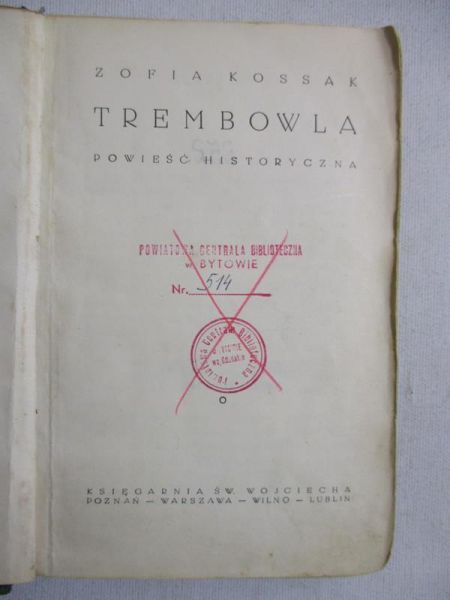 Kossak Zofia - Trembowla, 1939 r.