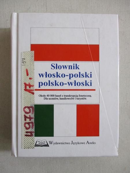 Słownik włosko-polski, polsko-włoski