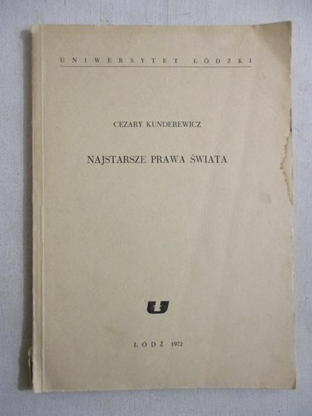 Najstarsze prawa świata