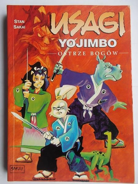 Usagi Yojimbo. Ostrze bogów