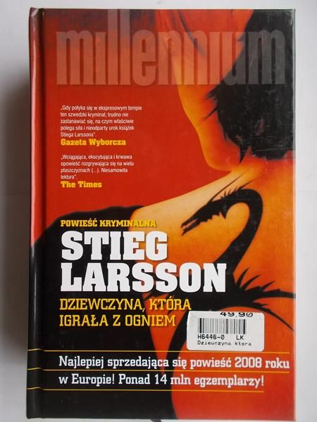 Larsson Stieg - Dziewczyna, która igrała z ogniem