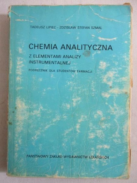 Chemia analityczna z elementami analizy instrumentalnej