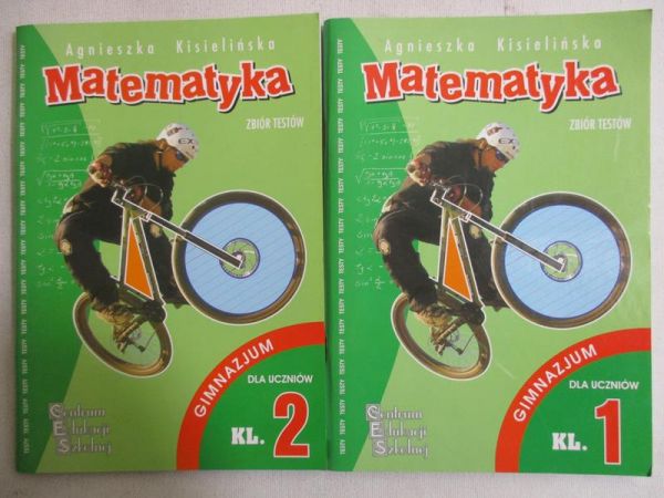 Kisielińska Agnieszka - Matematyka. Zbiór testów dla uczniów gimnazjum, kl. I-II