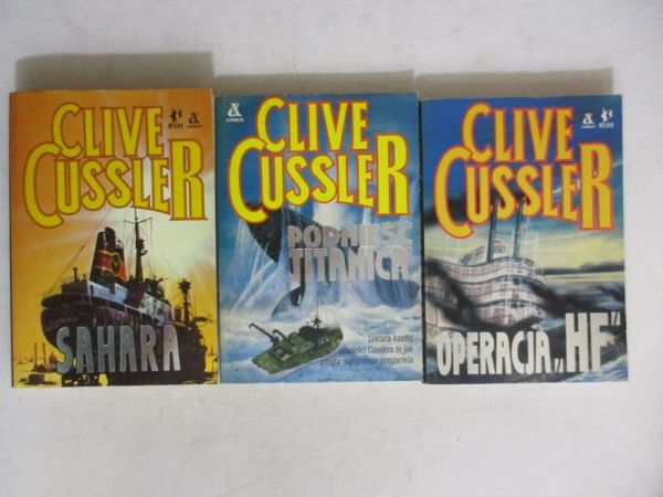 Cussler Clive - Operacja "HF"/Podnieść Titanica/Sahara