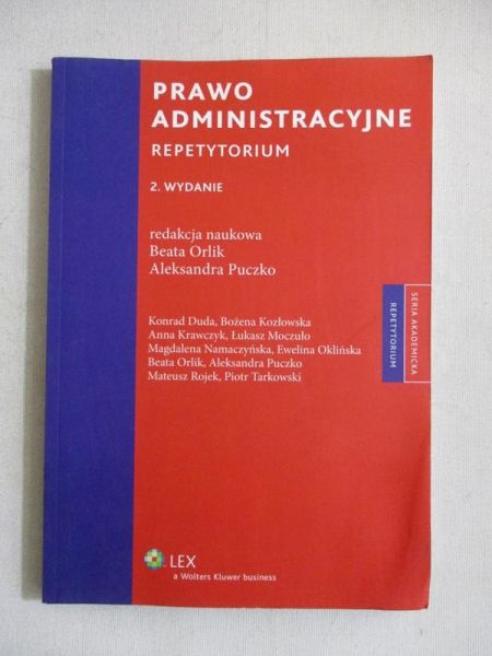Prawo administracyjne. Repetytorium