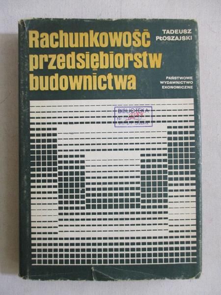 Rachunkowość przedsiębiorstw budownictwa