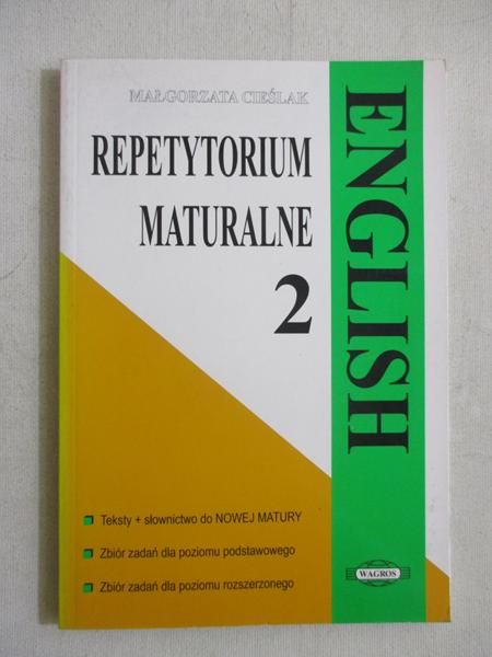 English. Repetytorium maturalne 2
