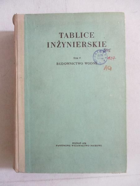 Tablice inżynierskie, t. 5